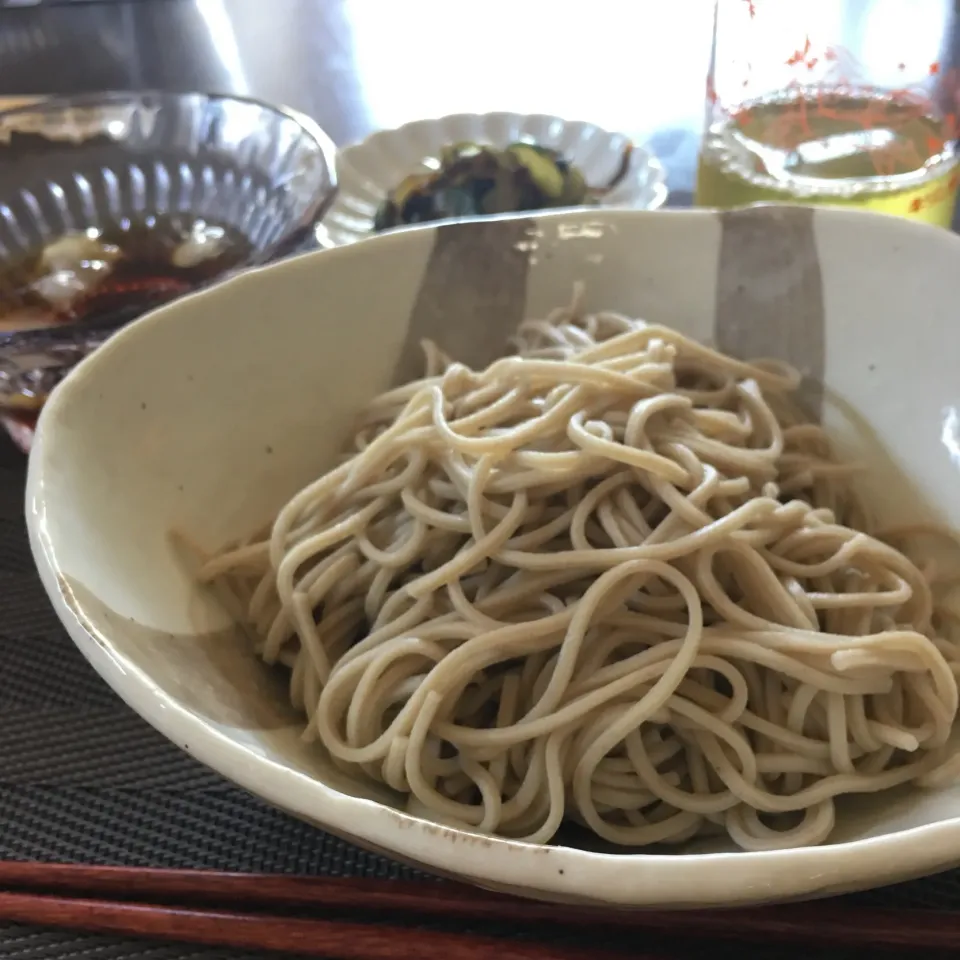 Snapdishの料理写真:妻有蕎麦で冷やし蕎麦|halさん