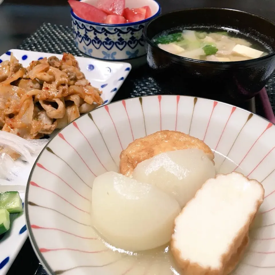 紀文の河岸揚げとかぶの煮物|halさん