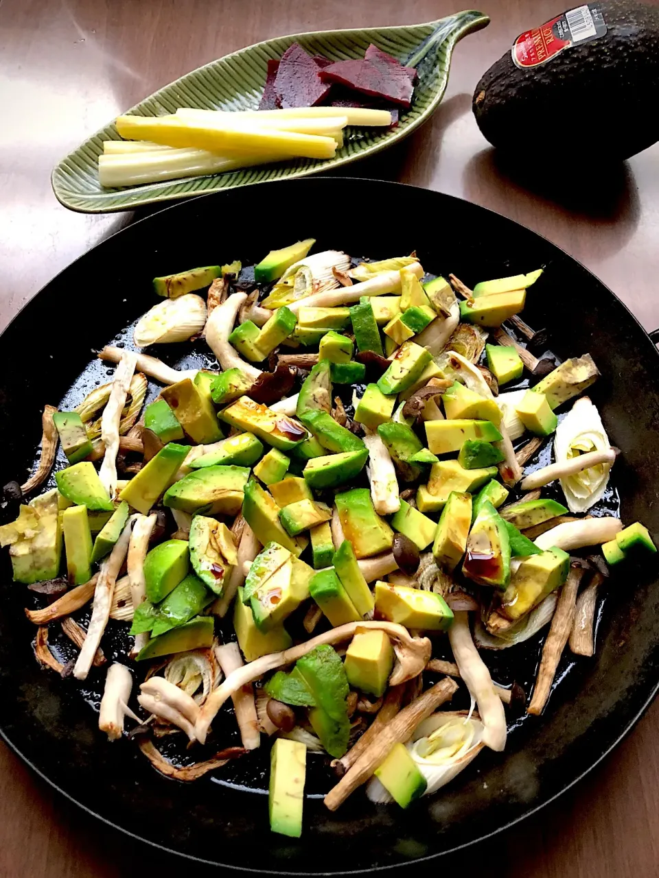 固かったアボカドで、焼き野菜カルパッチョ|chiiさん