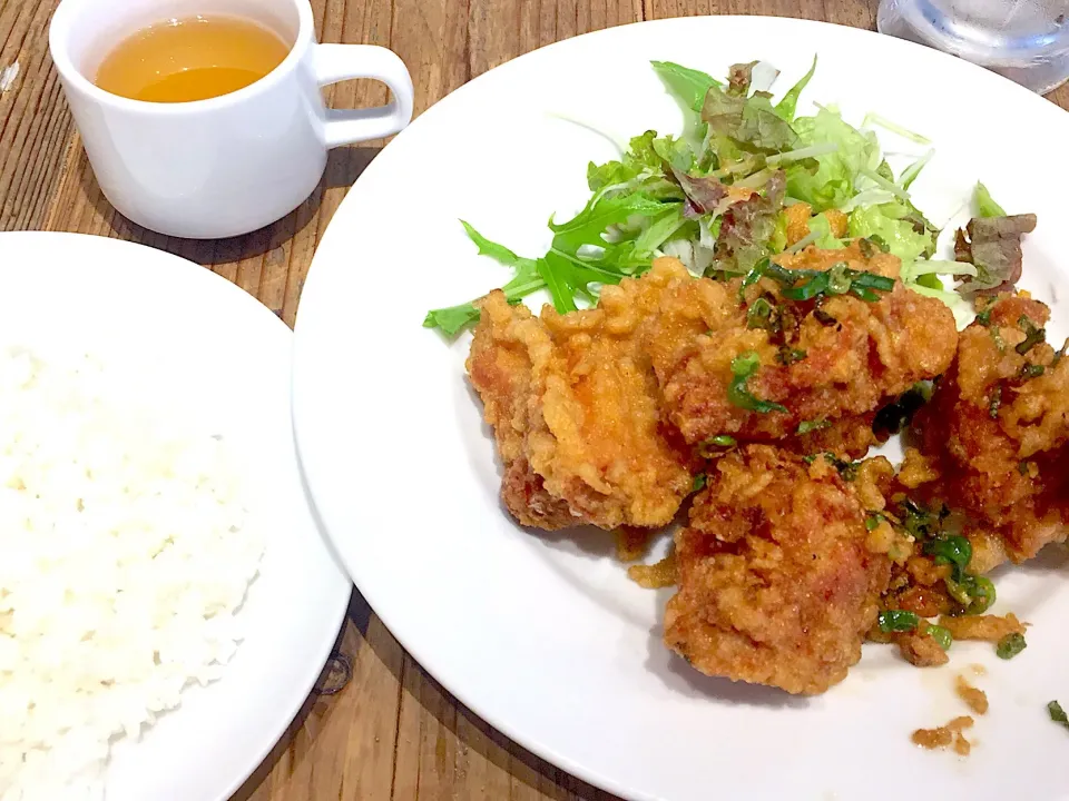 鶏のからあげ定食|Fさん