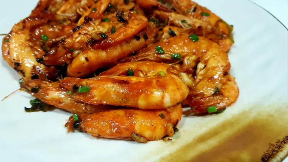 saute prawns|steven z.y.さん