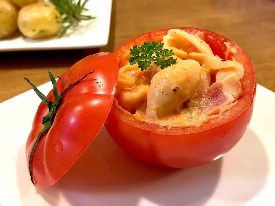 パパの日💘Tomato Macaroni Salad|🌸ルビーかわな🌸さん