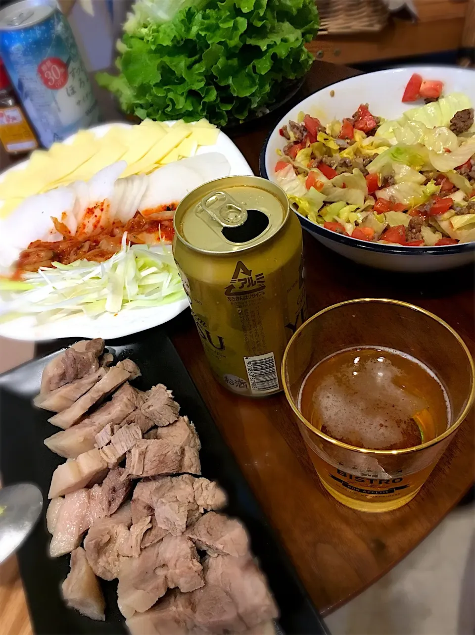 ポッサム🐷と、タコス風サラダ🥗|AyanoTanakaさん