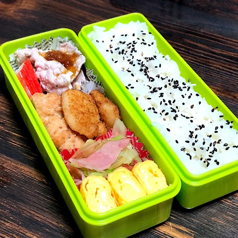 今日のお弁当♬ 20180618|いしくん。（たまご王子🥚🐣🐥🐔）さん