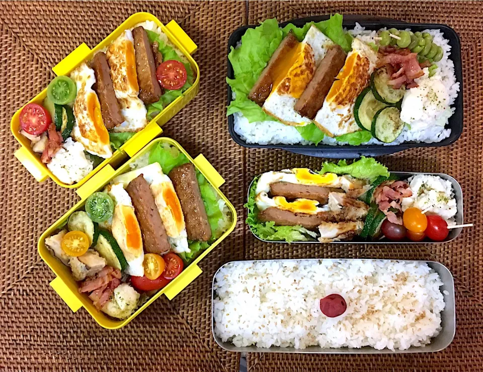 Snapdishの料理写真:#中高生弁当  #父ちゃん弁当  #のっけ弁当|よちこさん