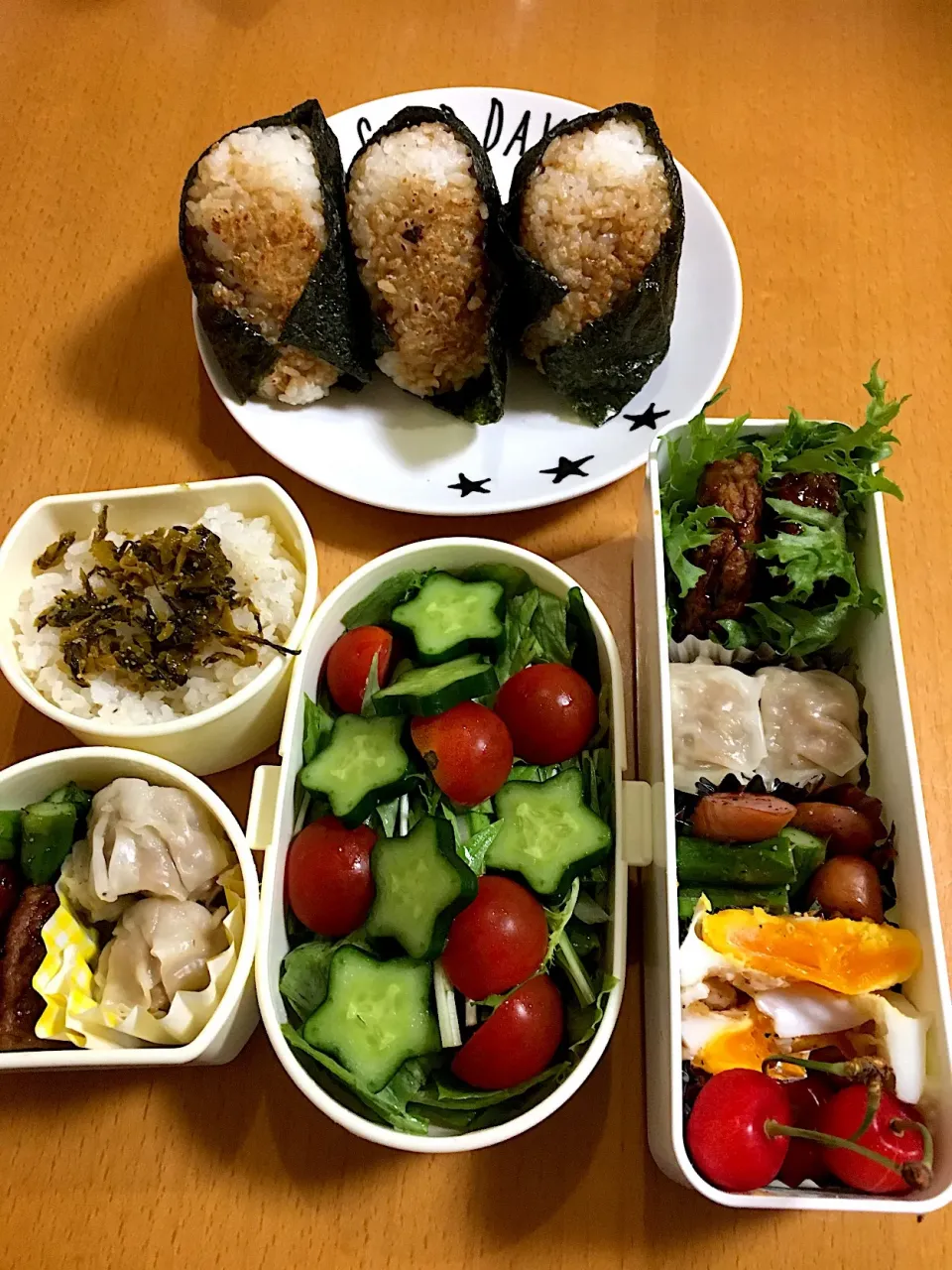 Snapdishの料理写真:今日のお弁当♡2018.6.18.|kimikimiさん