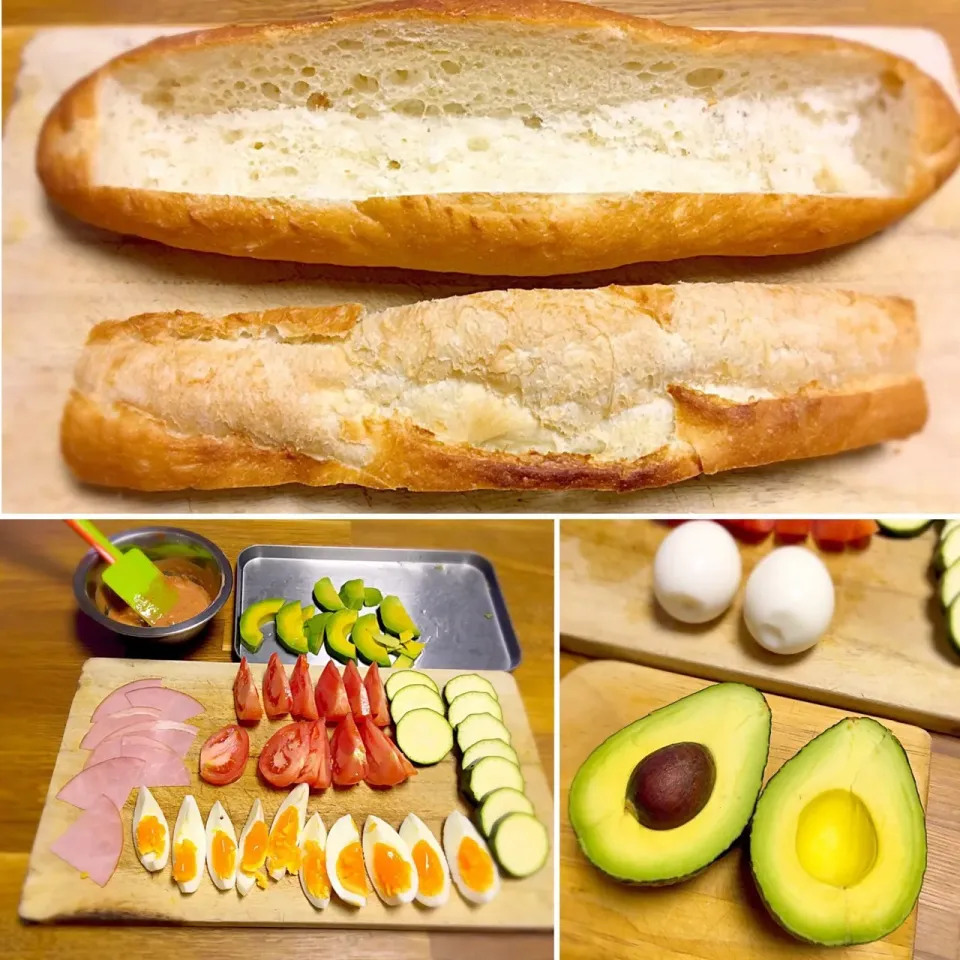 アボカド🥑入りフランスパン🥖ピザ #思いつき料理 #ピザ #アボカド|morimi32さん