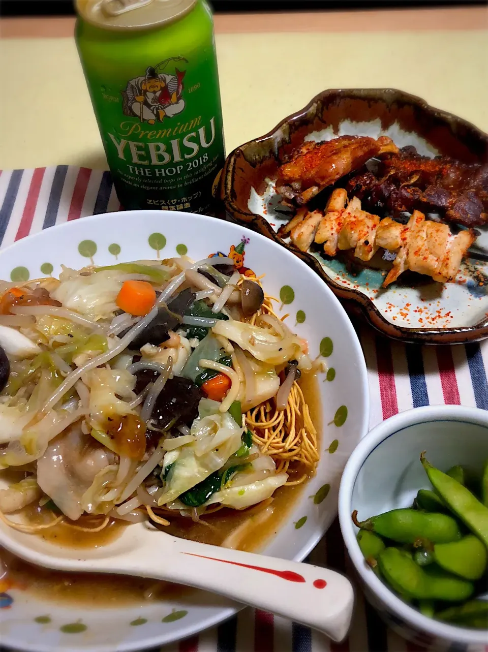 あんかけかた焼きそば
焼き鳥|Noriyuki Saitoさん