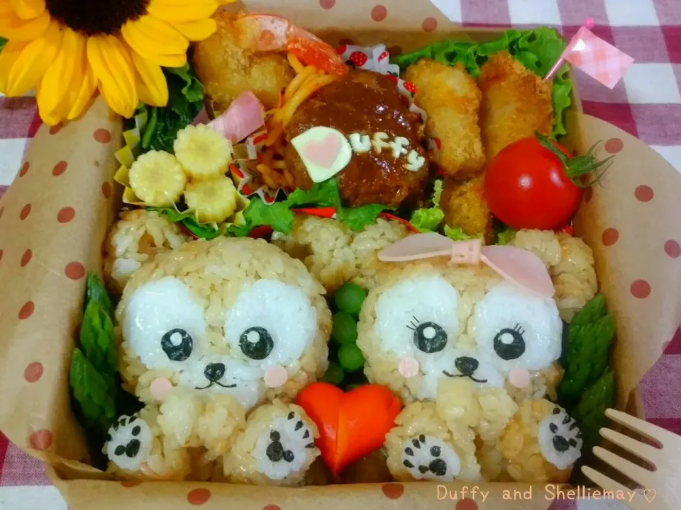 『ダッフィー🐻♥🐻シェリーメイ』仲良し弁当🍱💕
http://instagram.com/yuuuuu131/|ゆぅさん