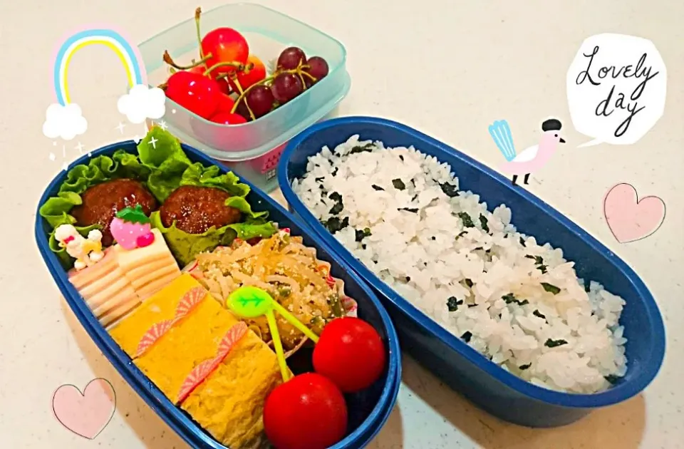 Snapdishの料理写真:小6女子弁当|みほさん