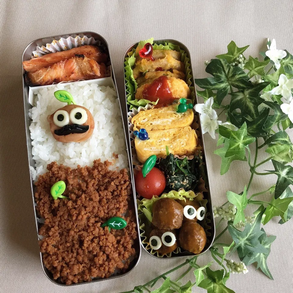 6/19❤︎旦那さんのお弁当❤︎
🍀✨🍀✨
#今日のお弁当 #弁当 #お昼ごはん #旦那さん弁当 #ランチ #鶏そぼろ|Makinsさん