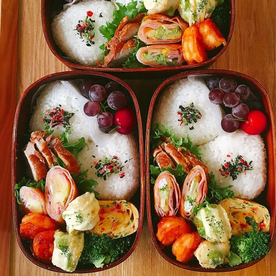 Snapdishの料理写真:家族のお弁当 2018.06.19|＊emio＊さん