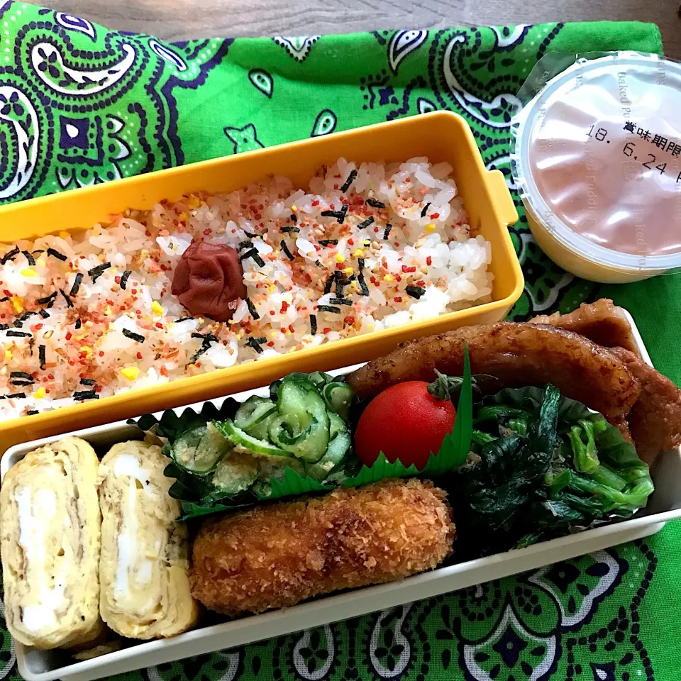 Snapdishの料理写真:6月19日のJK弁当|chiさん