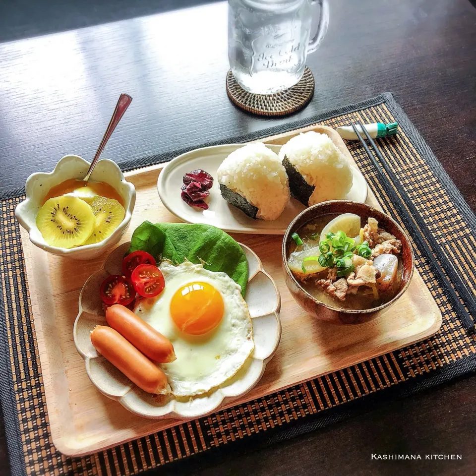 朝ご飯🍚🥢|Kashimanakitchenさん