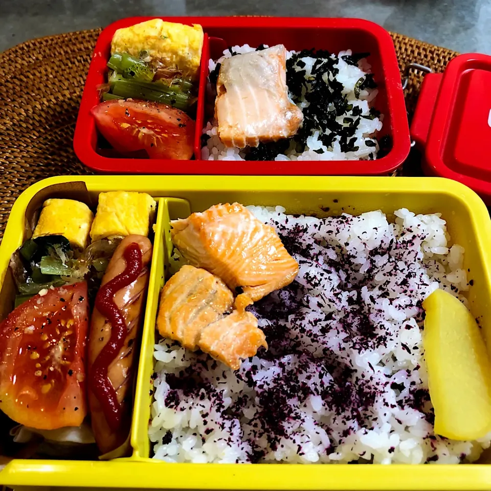 鮭カマ焼き弁(ﾟ∀ﾟ)|nao子さん