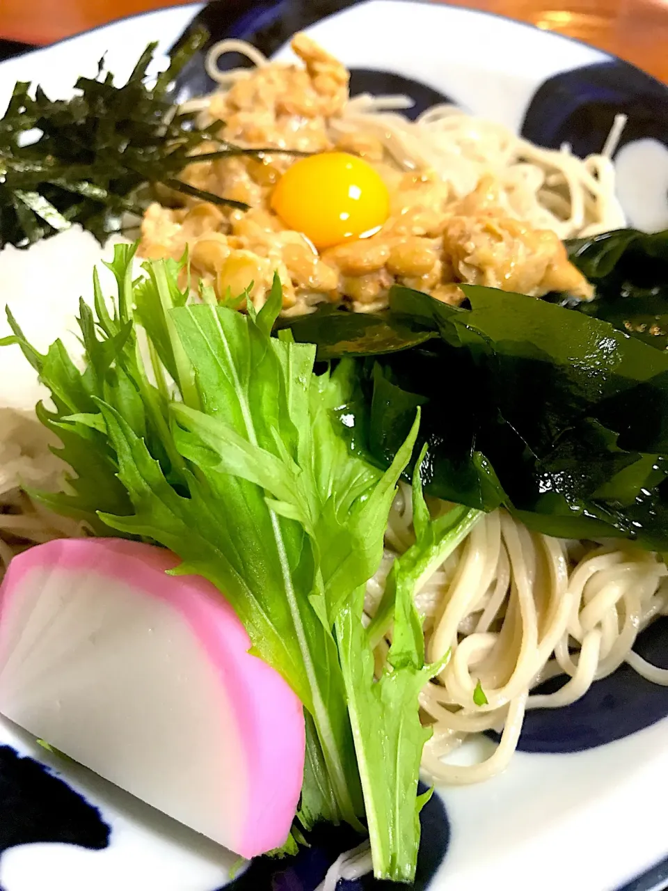 冷やし納豆おろし蕎麦！|Tomyさん