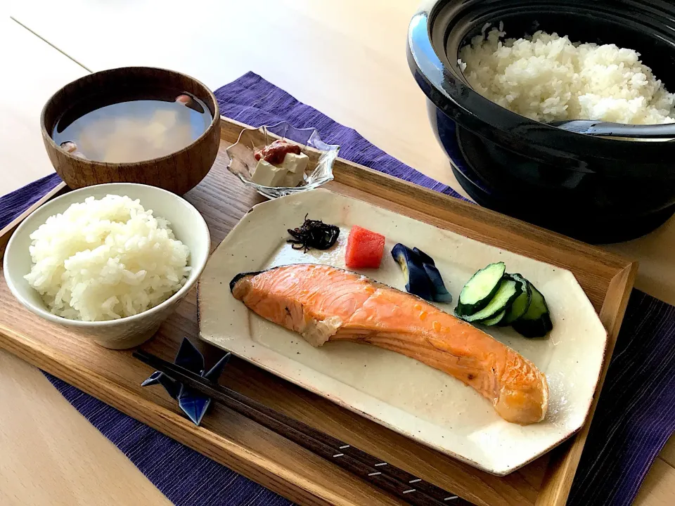 Snapdishの料理写真:シロカのかまどさんで和食ごはん|SnapdishJPさん