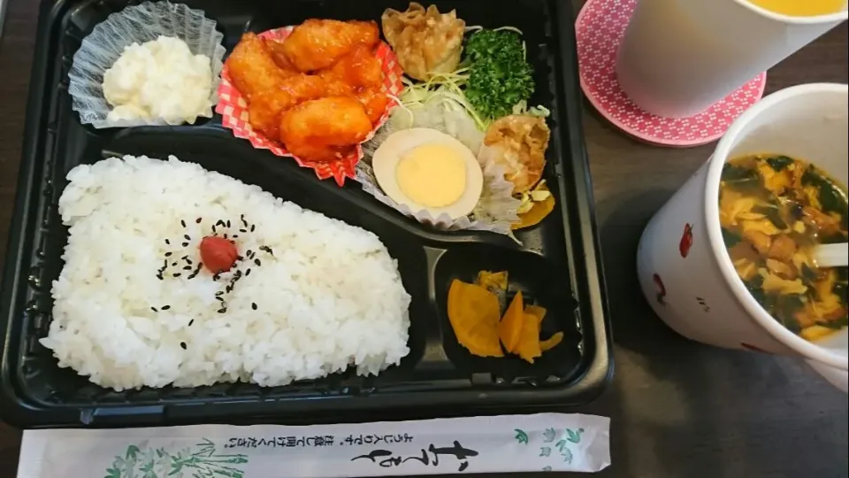 2018/6/19(火)お昼は300円弁当🎵|しまだ ちえこさん