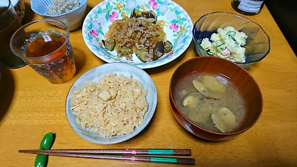 Snapdishの料理写真:2018/6/19(火)晩ごはん🎵|しまだ ちえこさん