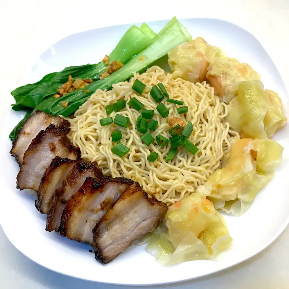 Char Siu + Shrimp Dumplings Wan Tan Mee|Yvonne C.さん