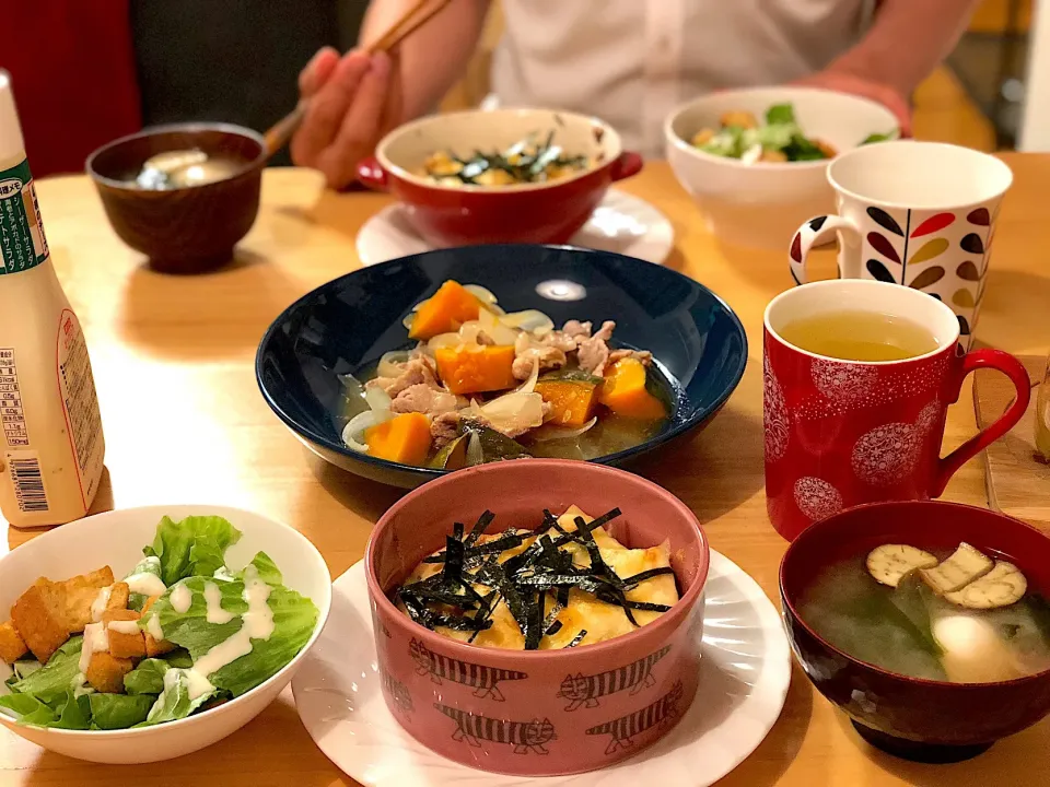 たらことジャガイモの和風グラタン定食|ななさん