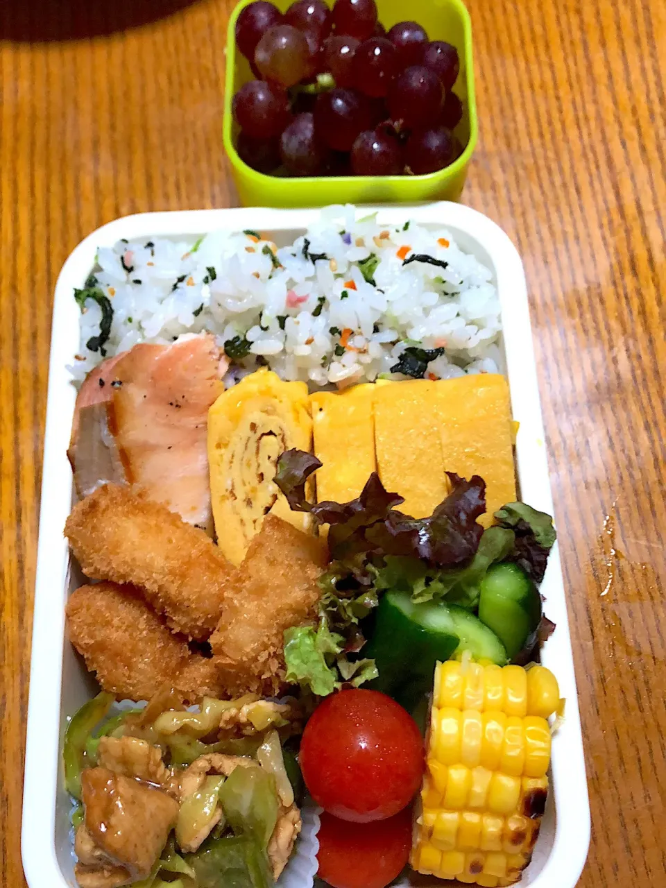 6月20日(水) 海老フライ弁当🍤😁|かよっぺさん