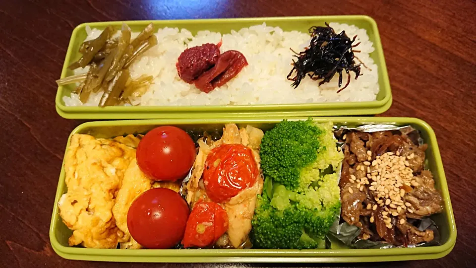 ありもの弁当💦
 #今日のお弁当|りょーさん