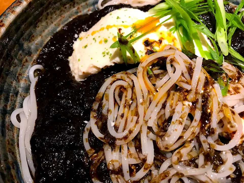 海苔あんかけ豆腐混ぜめん5|半田手延べそうめんの店 阿波や壱兆さん