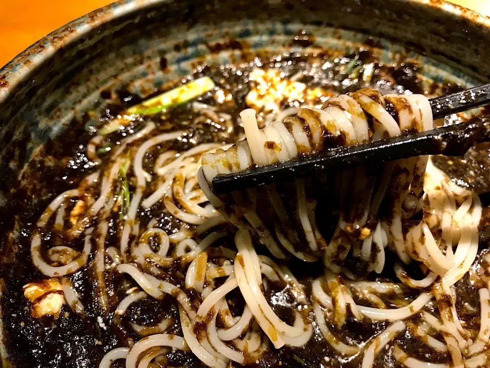 海苔あんかけ豆腐混ぜめん7|半田手延べそうめんの店 阿波や壱兆さん