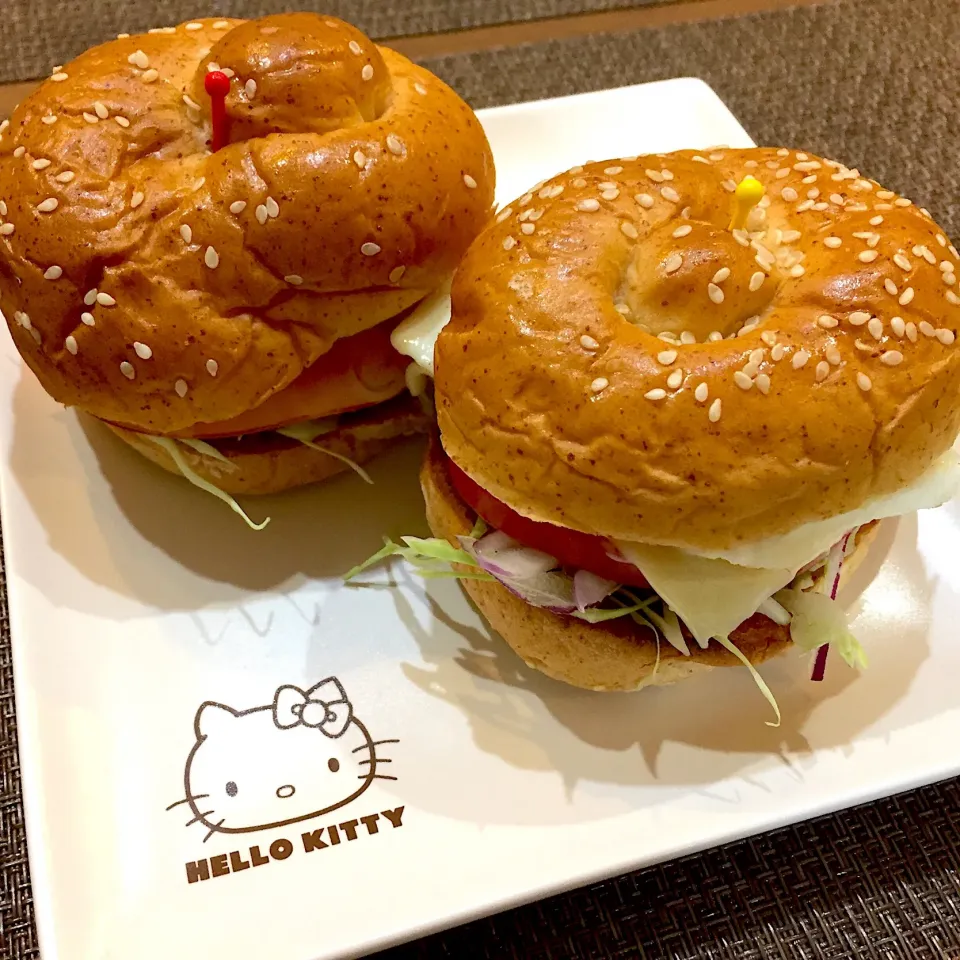 ハンバーガー🍔|ごまたまごさん