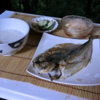 晩ご飯
アップしたと思い間違いをした💦

味の干物
冷やし豆腐
キューリとイカのワサビマヨ
お粥