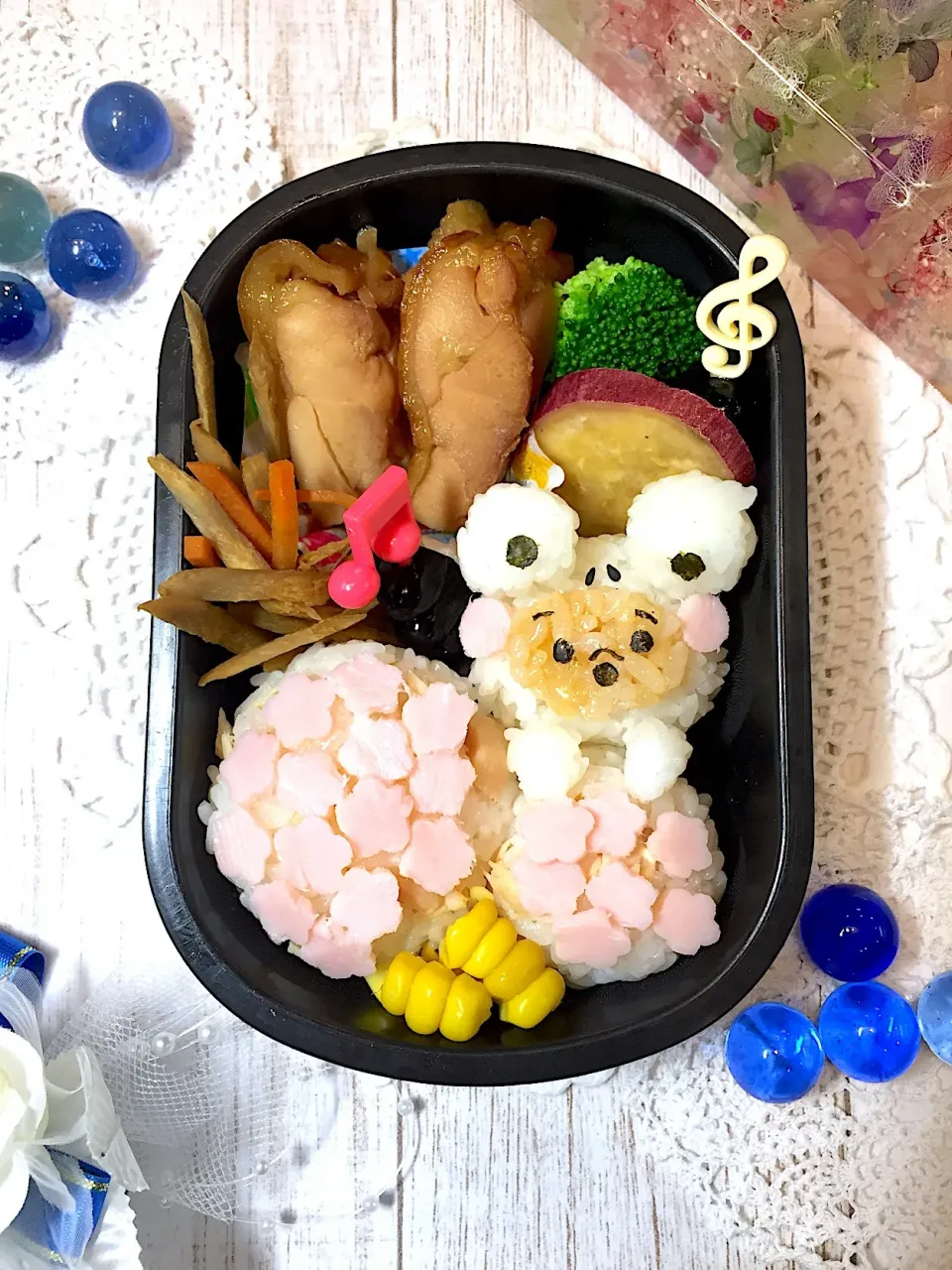 プーさんカエルのお弁当☆|makoryuneさん