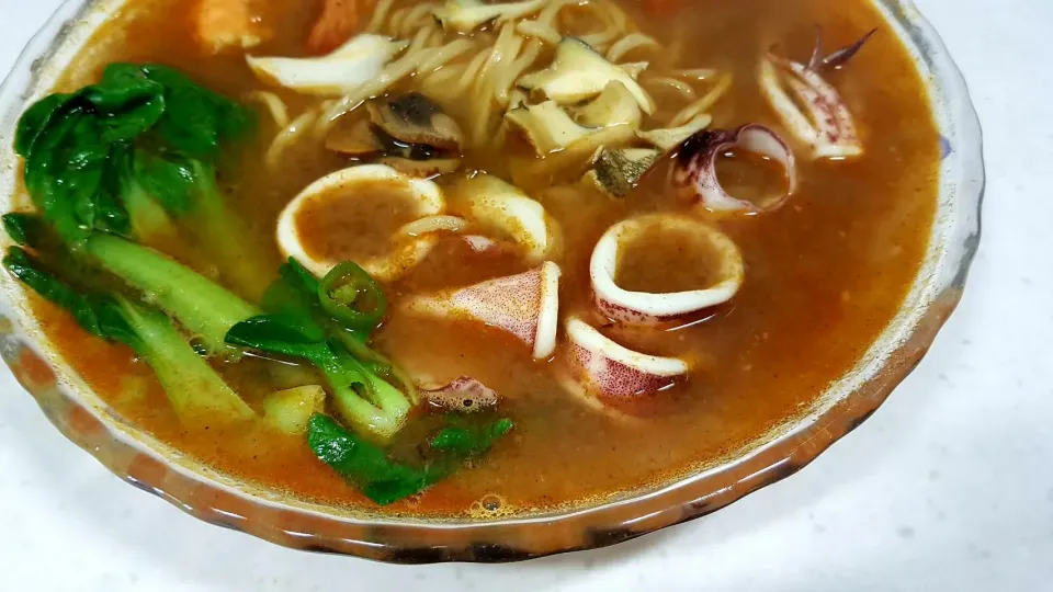 seafood noodle soup|steven z.y.さん