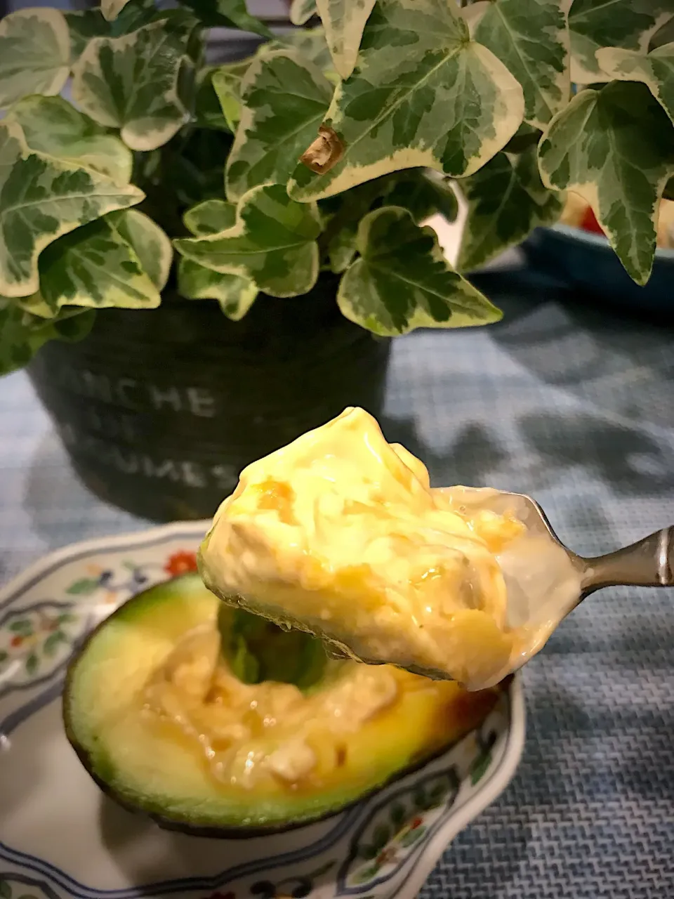 シュト家に常備のいつものアボガド
わさびマヨ醤油味🥗|シュトママさん