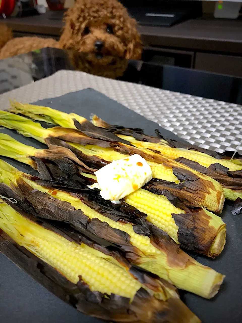 ベビーコーンの丸焼き🌽|ゆかりさん