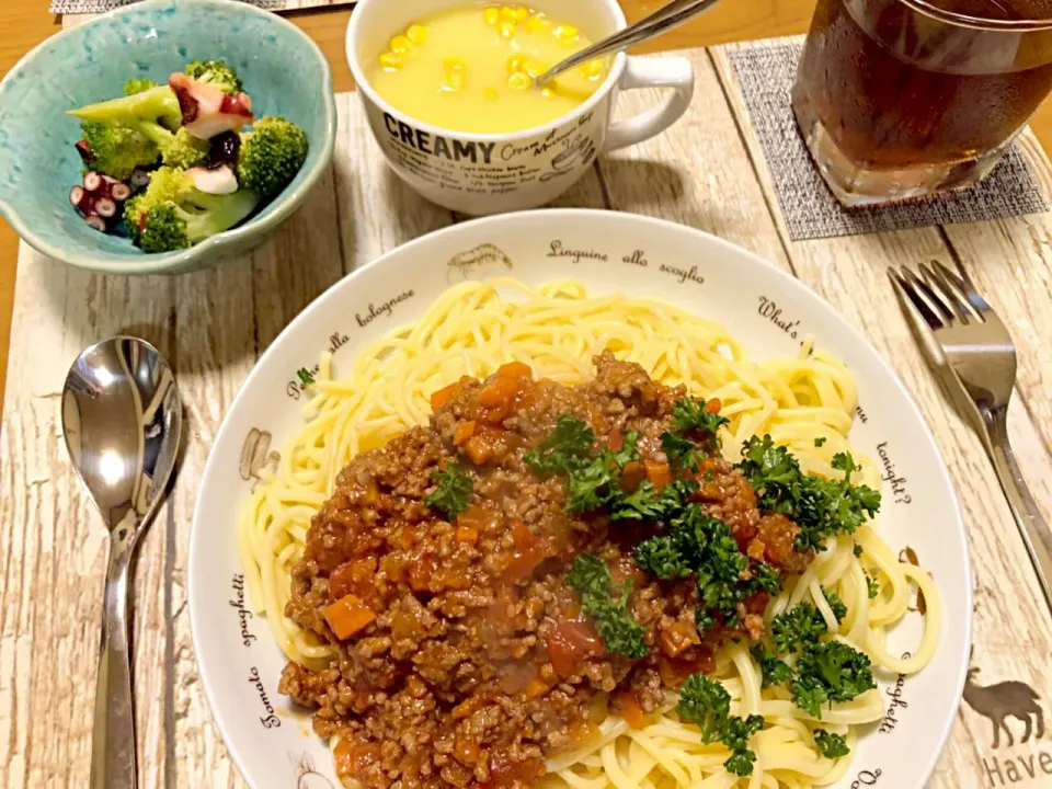 スパゲッティミートソース🍝|Emiko Kikuchiさん