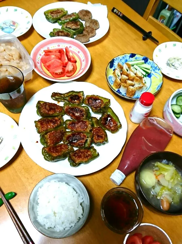 2018/6/21(木)晩ごはん🎵|しまだ ちえこさん