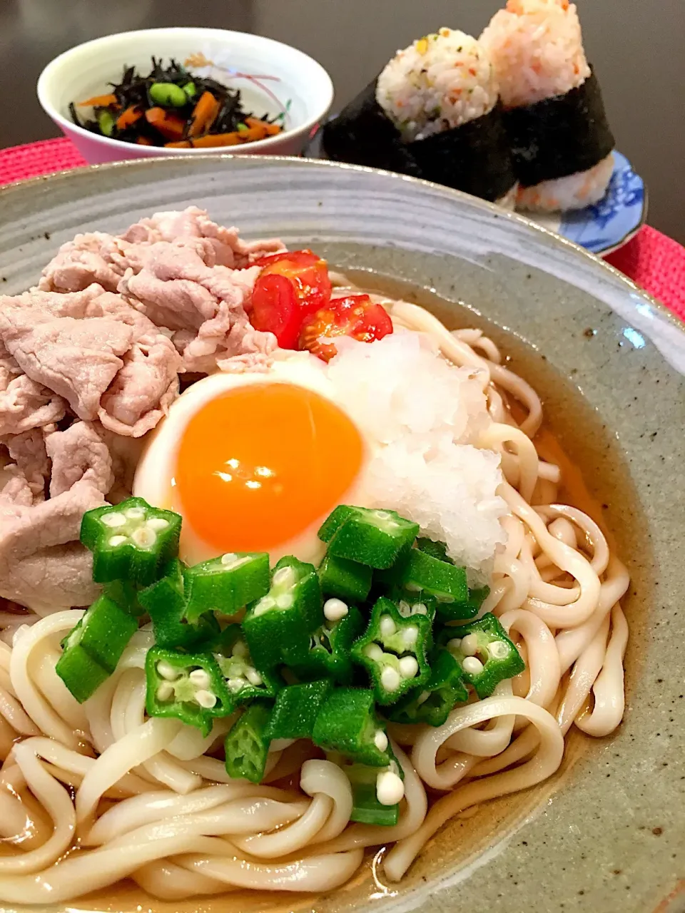 Snapdishの料理写真:豚しゃぶ冷やしうどん♡|ゆきりん。さん