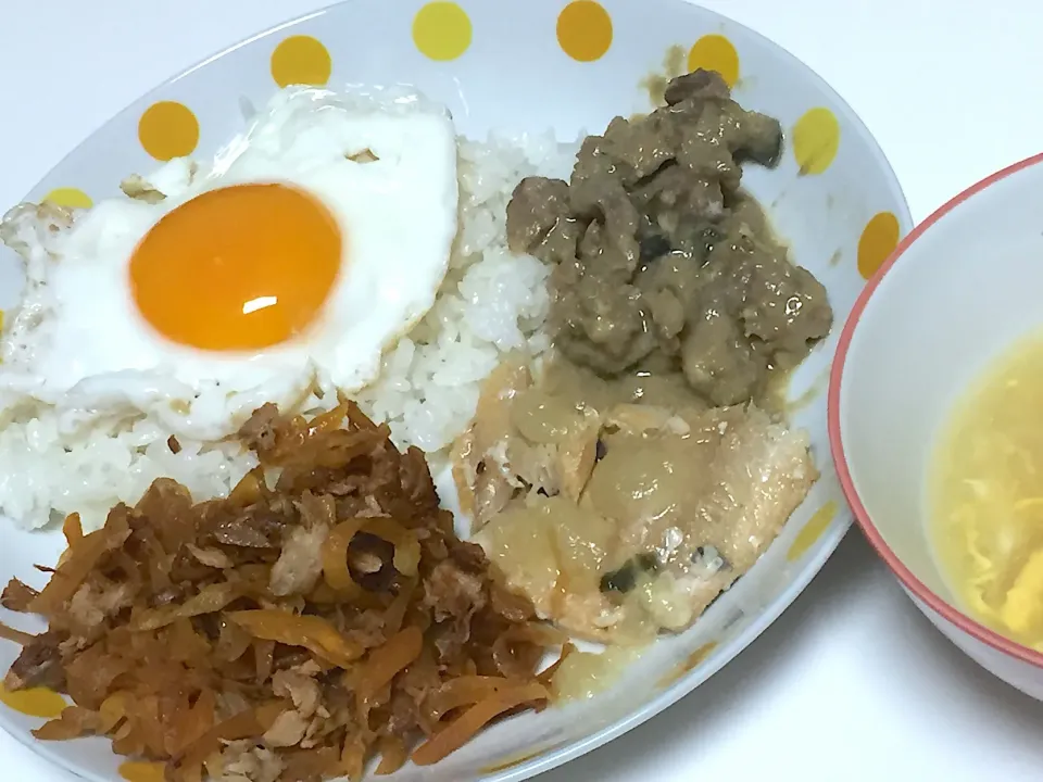 味噌と牛肉、わさび混ぜ(昨日の夕飯のアレンジ)|水玉[個人的メモ用］さん