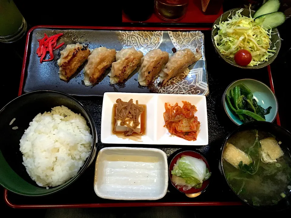 餃子定食（静岡餃子）
@静岡餃子まつり|こいちさん