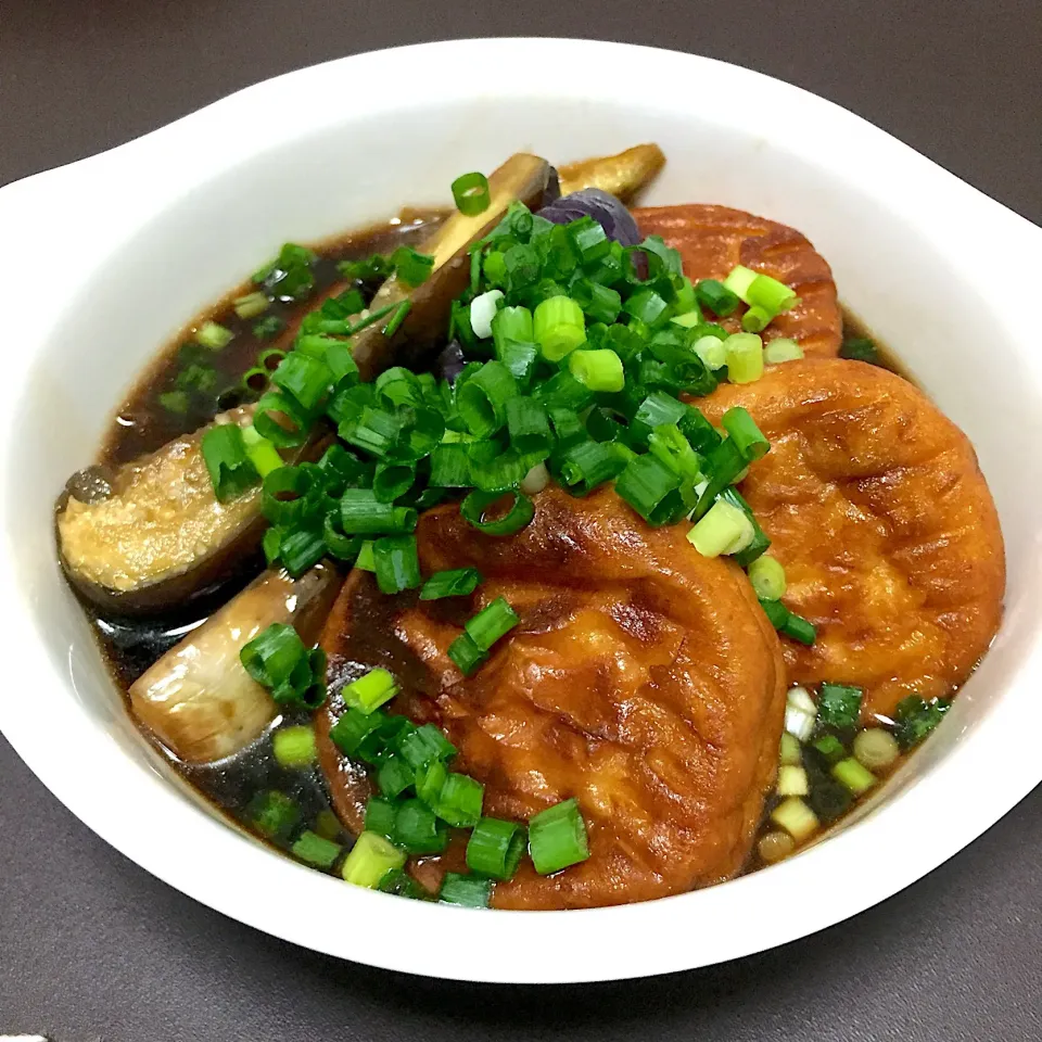 魚河岸揚げの揚げ出し豆腐風|かすみんさん