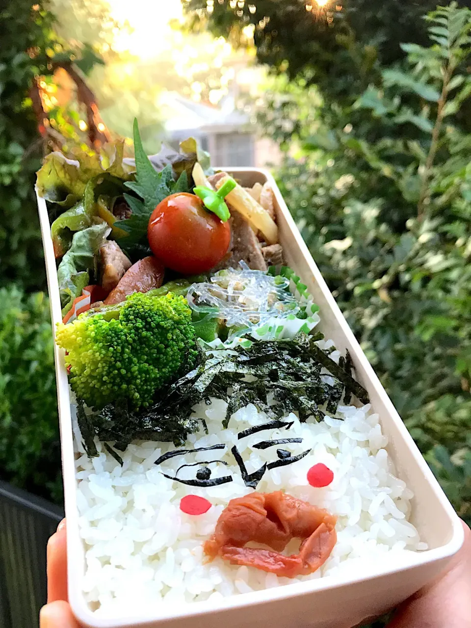 Snapdishの料理写真:お弁当〜〜🍱
旦那の🍱|まんぞーさん