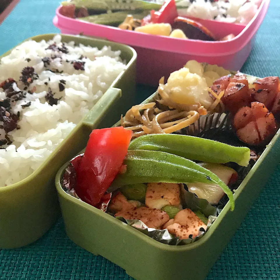 今日のお弁当🍱
はんぺん枝豆カレー味

気持ちの良い
晴れの朝
さぁ 金曜日
あと一息
頑張っていきましょうp(^_^)q

気をつけて
いってらっしゃい👋😊|mokoさん