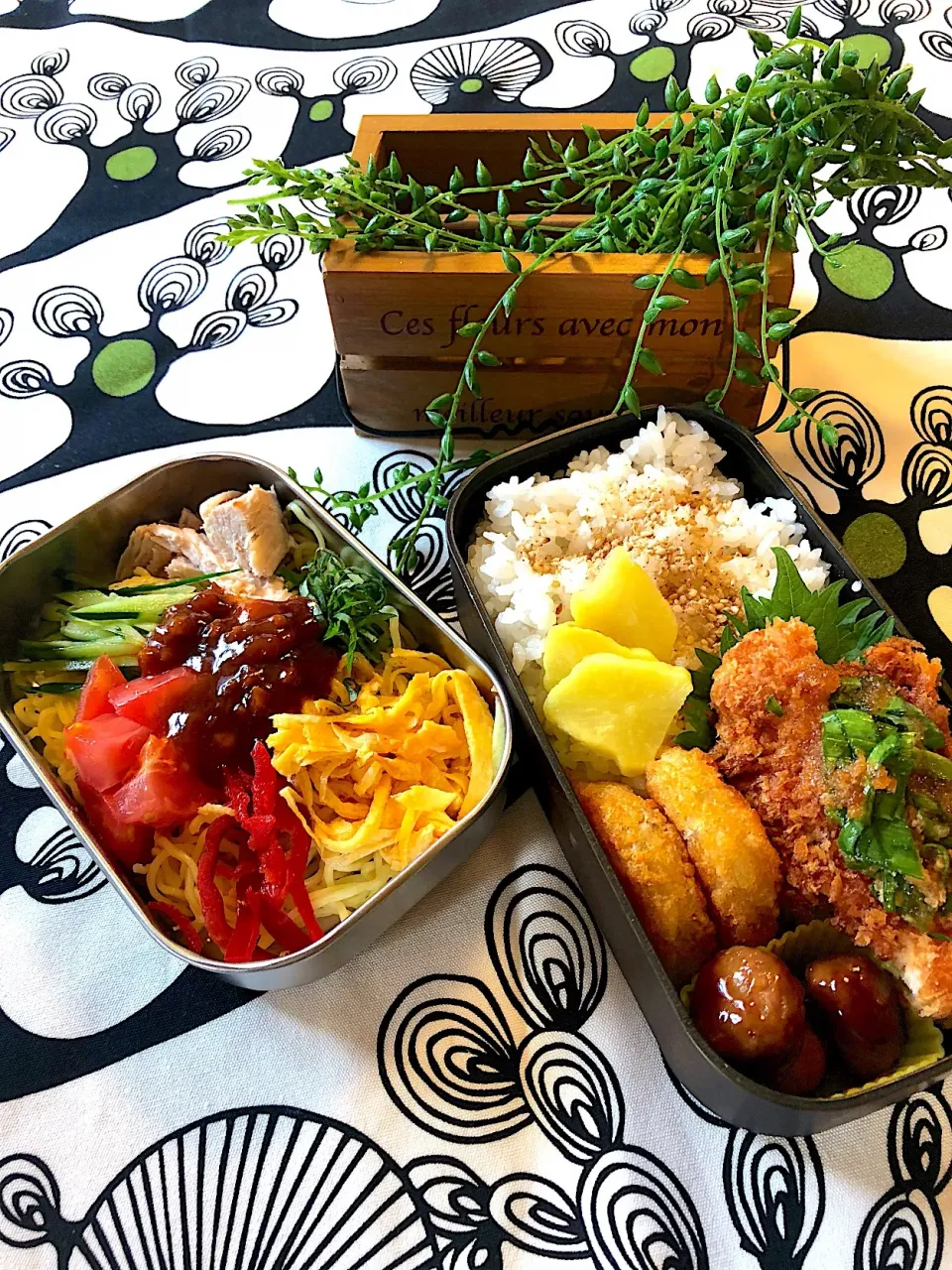 Snapdishの料理写真:2018.06.22 お弁当🍀|fuuuuさん