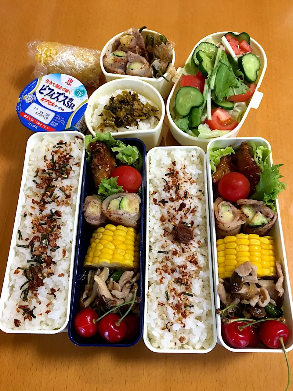 Snapdishの料理写真:今日のお弁当♡2018.6.22.|kimikimiさん