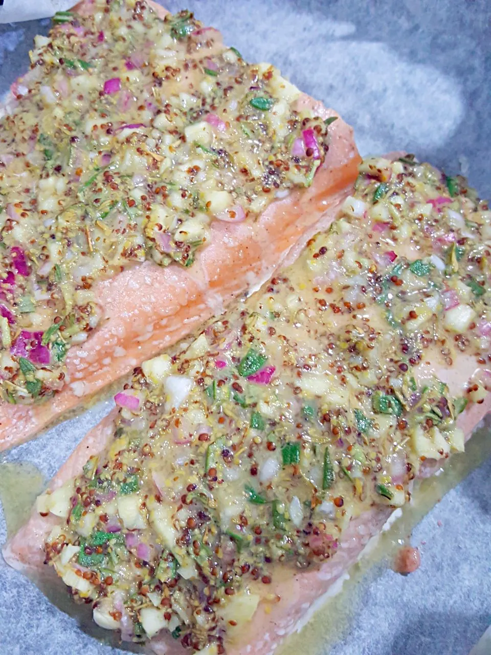 Grainy Broiled Salmon|Serene Leeさん