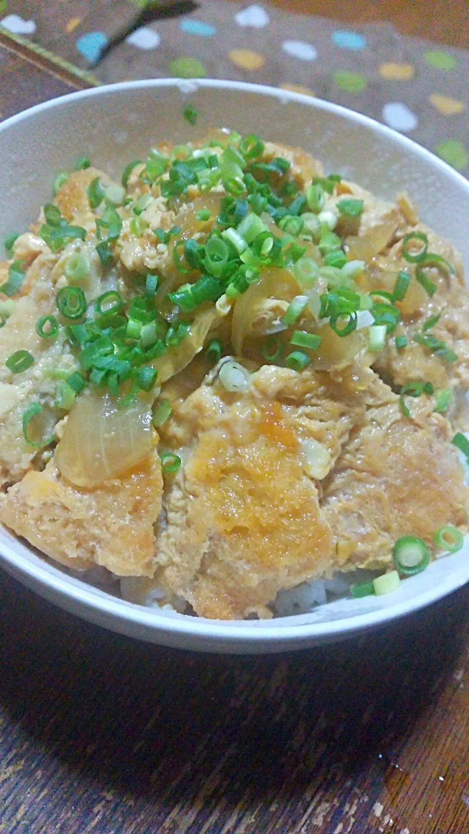 鱧のカツとじ丼😁|naokiさん