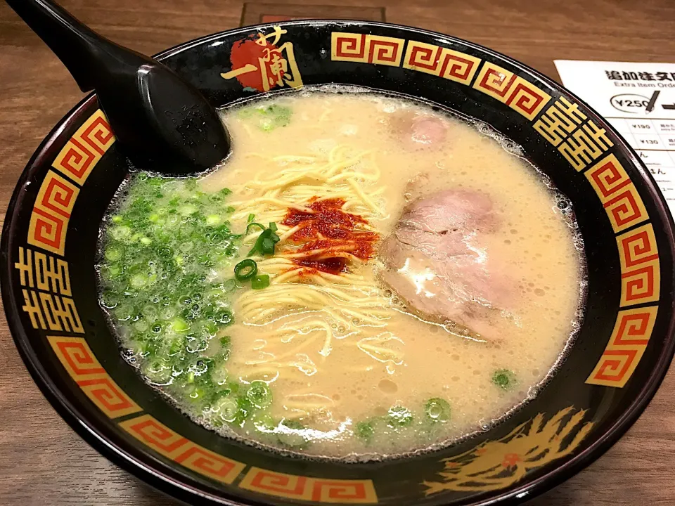 一蘭のラーメン|Orie Uekiさん