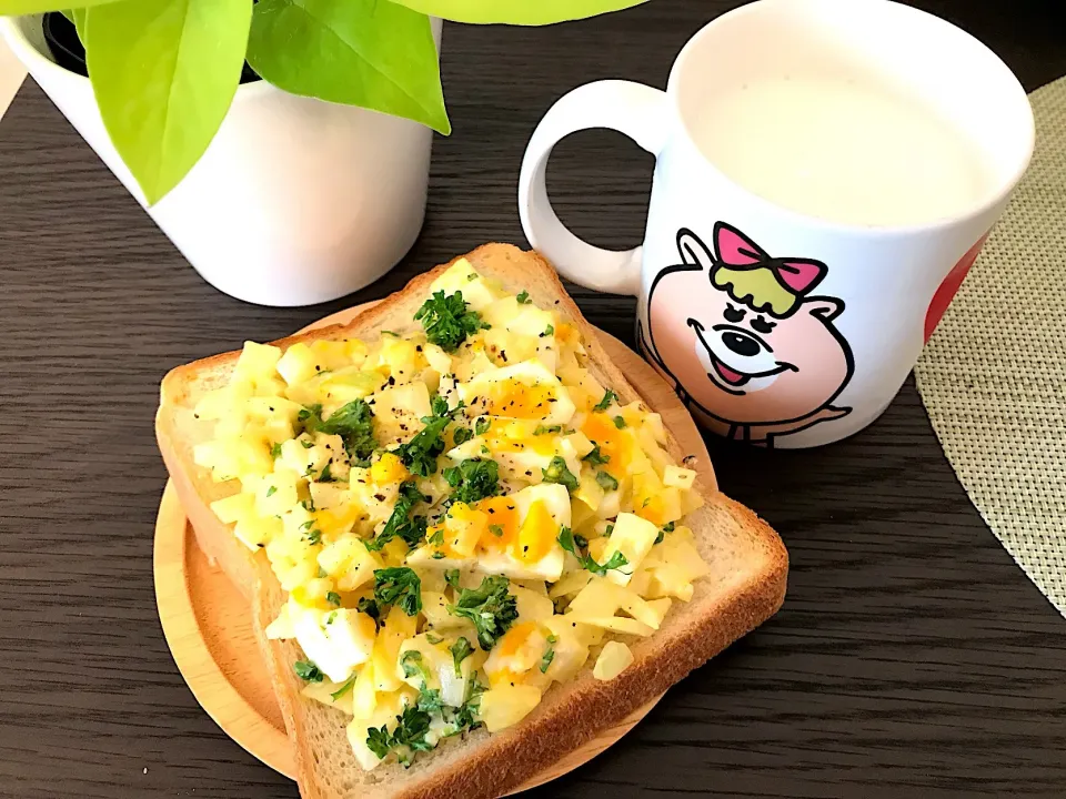 手作りタルタルソースのとーすと🍞|ぞうさんさん