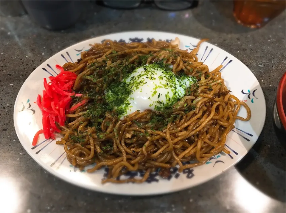 焼きそば＋温玉|chan mitsuさん